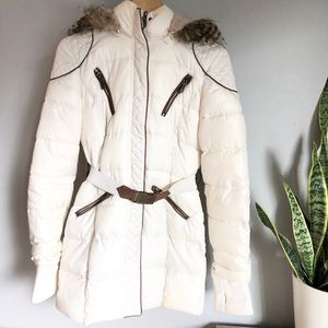 🥥 Circus by Sam Edelman Belted Puffer Jacket